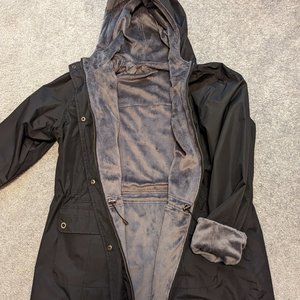 St Johns Bay Fleece lined raincoat, women Large